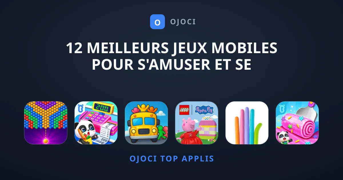 12 Meilleurs Jeux Mobiles pour s'Amuser et se Détendre