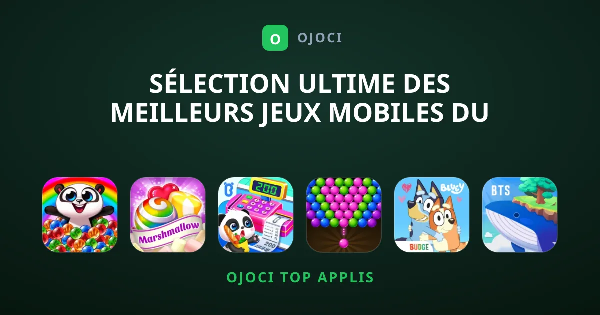 Sélection Ultime des Meilleurs Jeux Mobiles du Moment